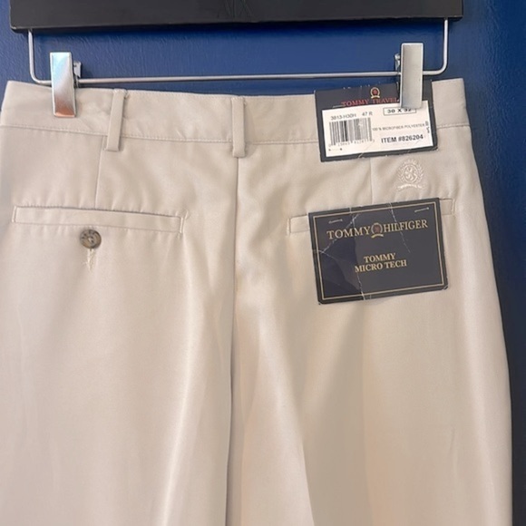 NWT Men’s Tommy Hilfiger Travel Tommy Micro Tech Pants Size 30 x 32 - Picture 5 of 7